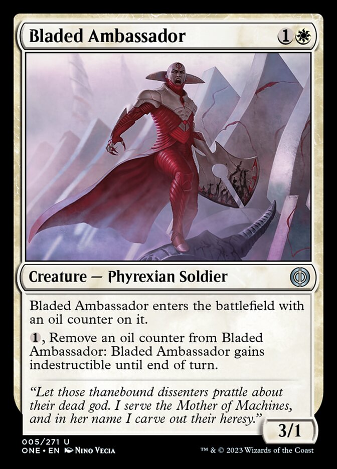 Bladed Ambassador [Phyrexia: All Will Be One]