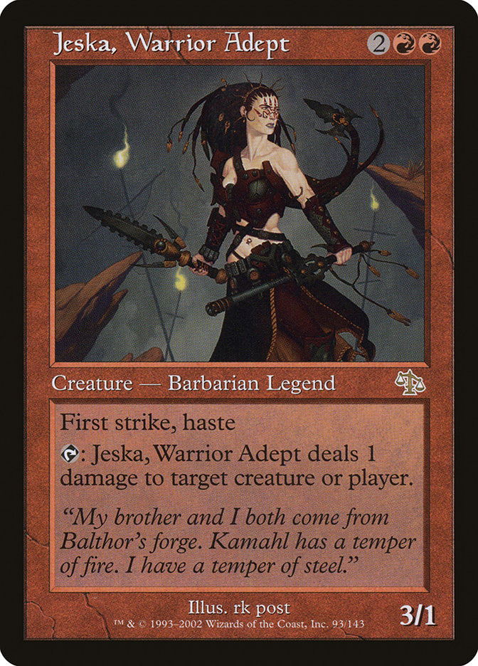 Jeska, Warrior Adept [Judgment]