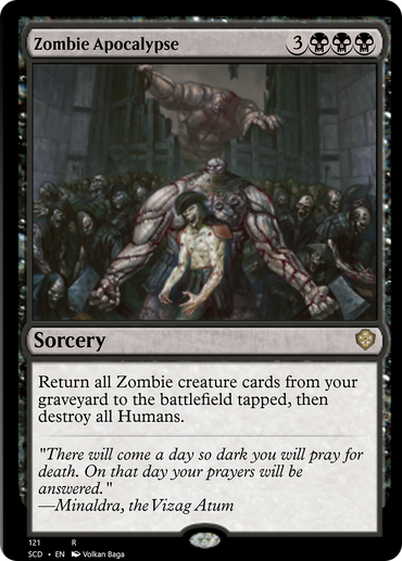 Zombie Apocalypse [Starter Commander Decks]