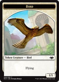 Bird (003) // Myr (019) Double-sided Token [Modern Horizons Tokens]