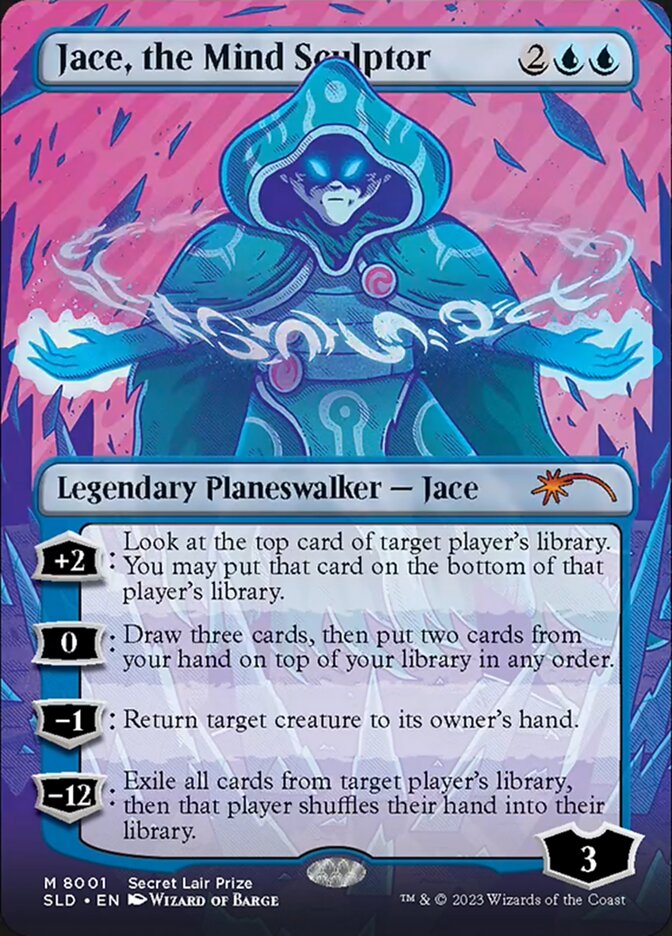 Jace, the Mind Sculptor (Borderless) [Secret Lair Drop Promos]