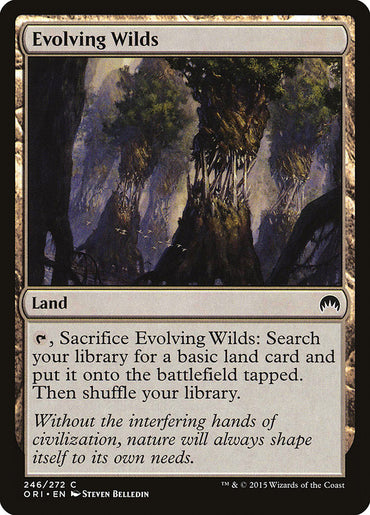 Evolving Wilds [Magic Origins]