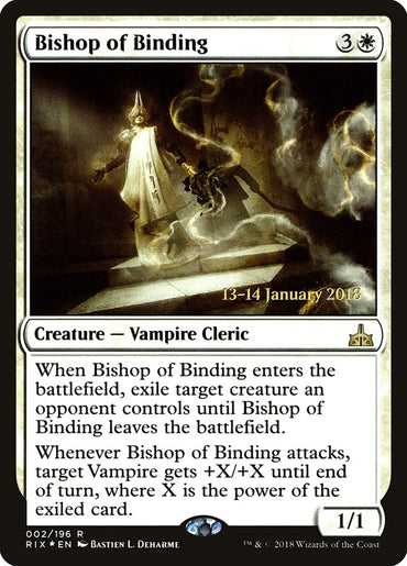 Bishop of Binding [Rivals of Ixalan Prerelease Promos]