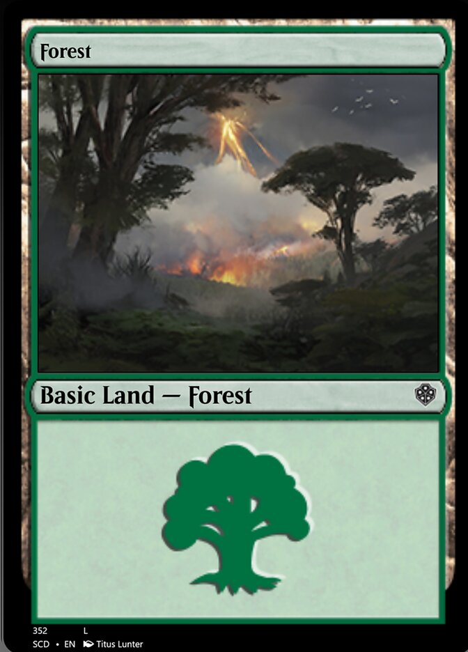 Forest (352) [Starter Commander Decks]