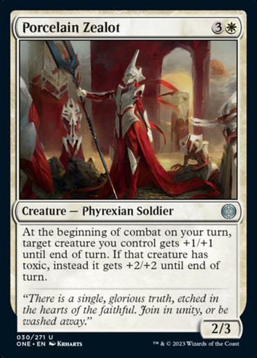 Porcelain Zealot [Phyrexia: All Will Be One]