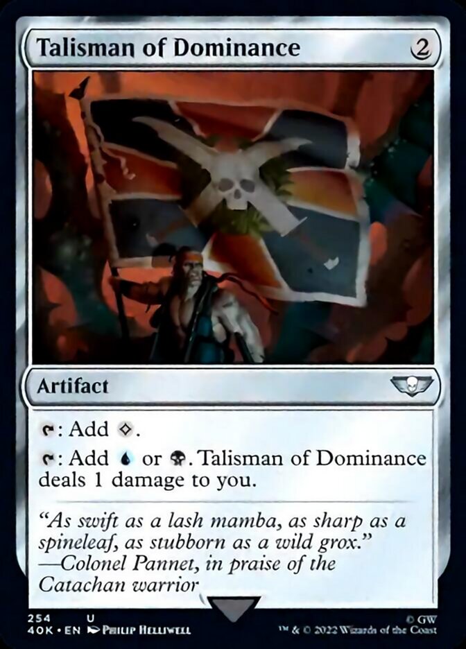 Talisman of Dominance (254) [Universes Beyond: Warhammer 40,000]