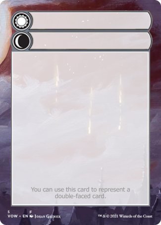 Helper Card (5/9) [Innistrad: Crimson Vow Tokens]