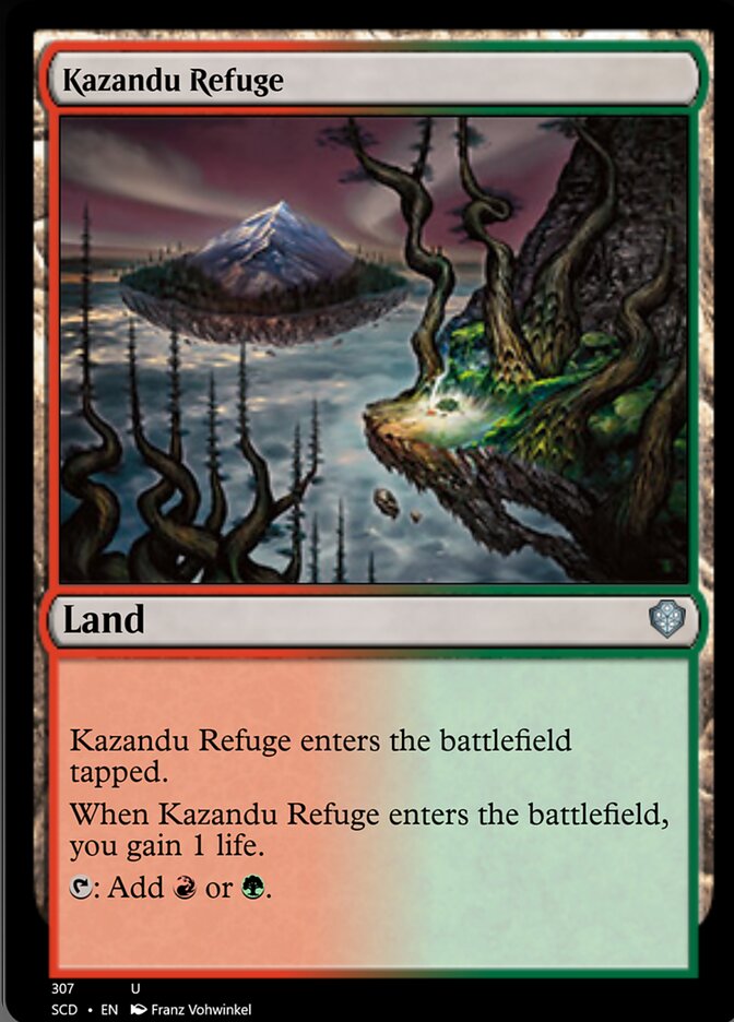 Kazandu Refuge [Starter Commander Decks]