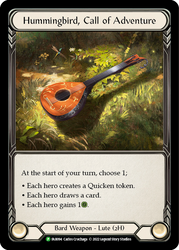 Hummingbird, Call of Adventure [FAB094] (Promo)  Cold Foil