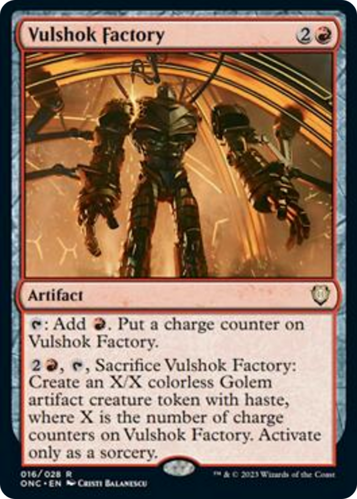 Vulshok Factory (Extended Art) [Phyrexia: All Will Be One Commander]