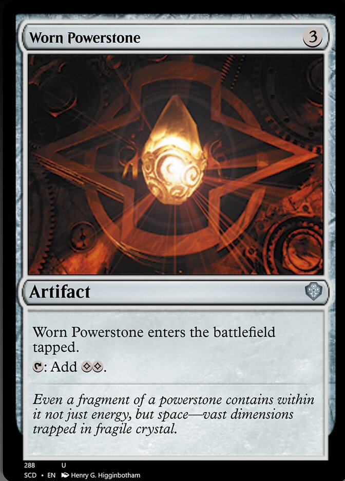 Worn Powerstone [Starter Commander Decks]