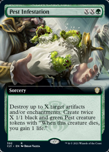 Pest Infestation (Extended Art) [Commander 2021]