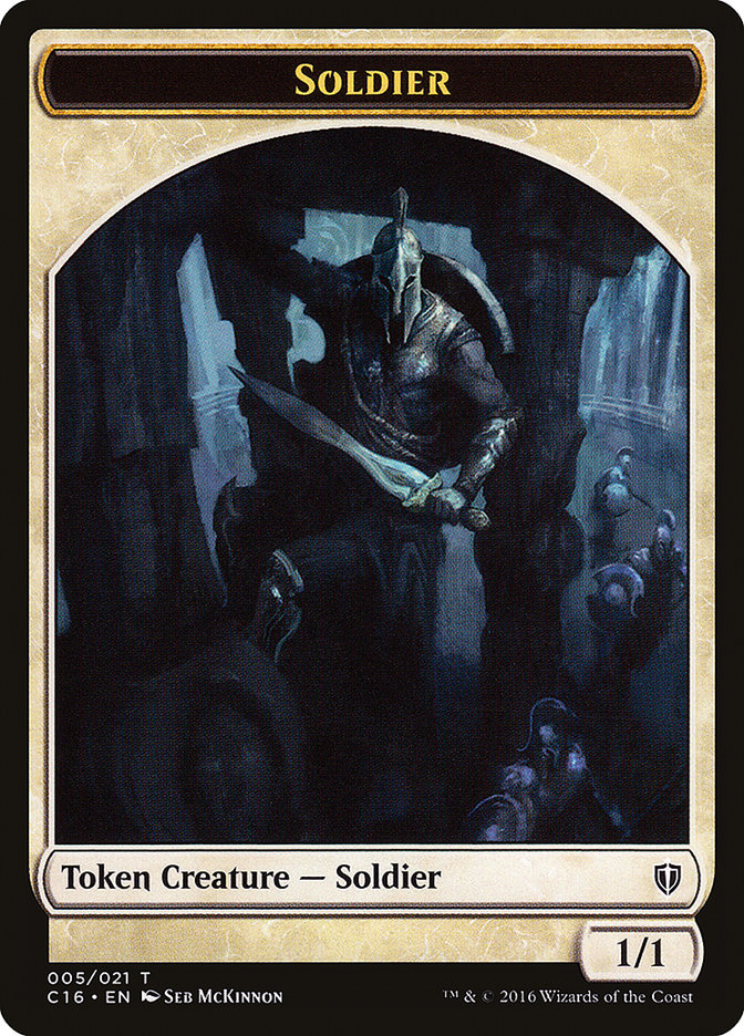 Soldier Token [Commander 2016 Tokens]