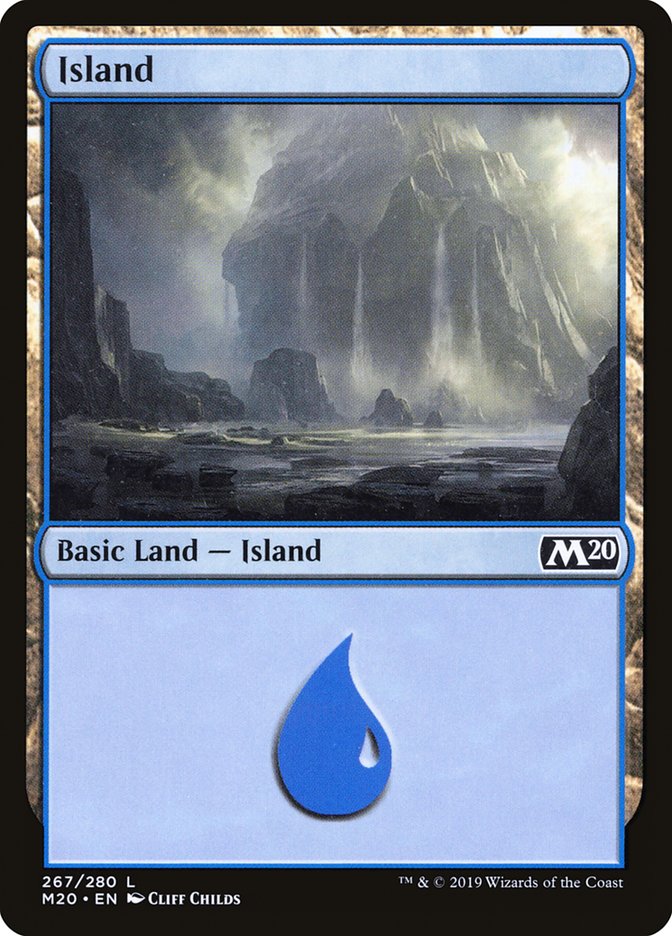 Island (267) [Core Set 2020]