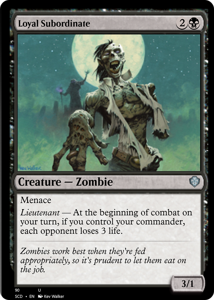 Loyal Subordinate [Starter Commander Decks]