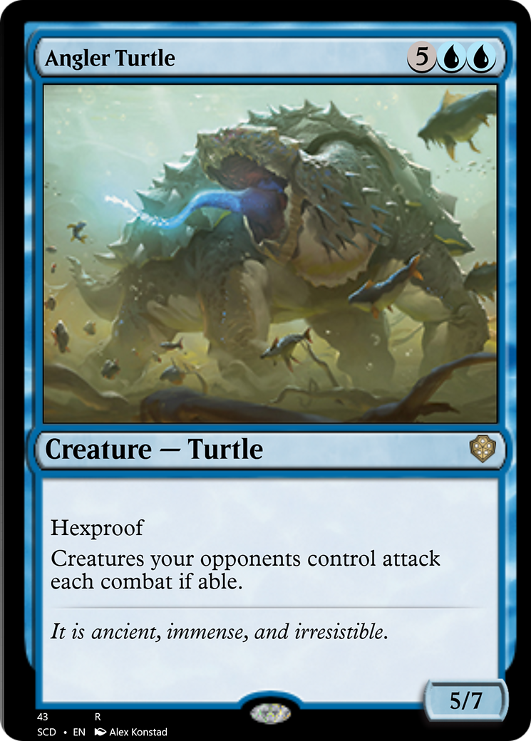 Angler Turtle [Starter Commander Decks]