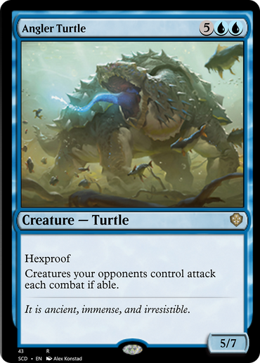 Angler Turtle [Starter Commander Decks]