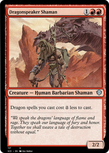 Dragonspeaker Shaman [Starter Commander Decks]