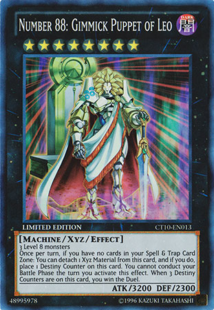 puppet master yugioh card Number 88: Gimmick Puppet of Leo [CT10-EN013] Super Rare
