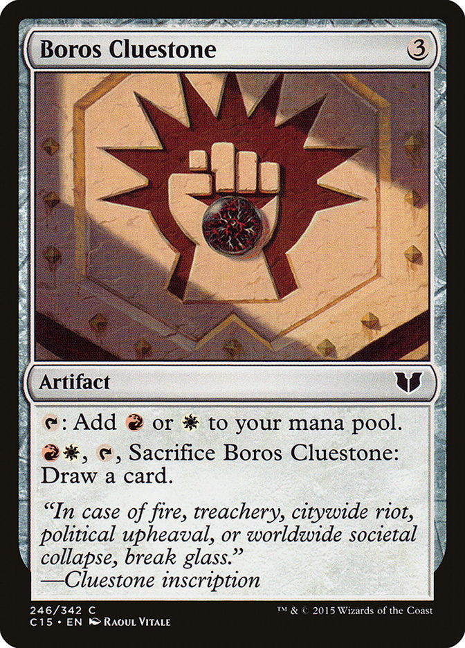 Boros Cluestone [Commander 2015]