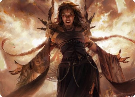 Dragon's Rage Channeler Art Card [Modern Horizons 2 Art Series]