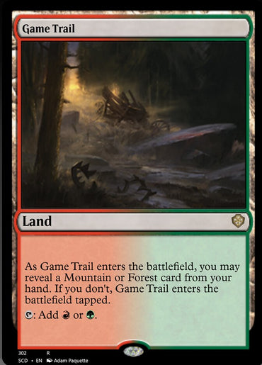 Game Trail [Starter Commander Decks]