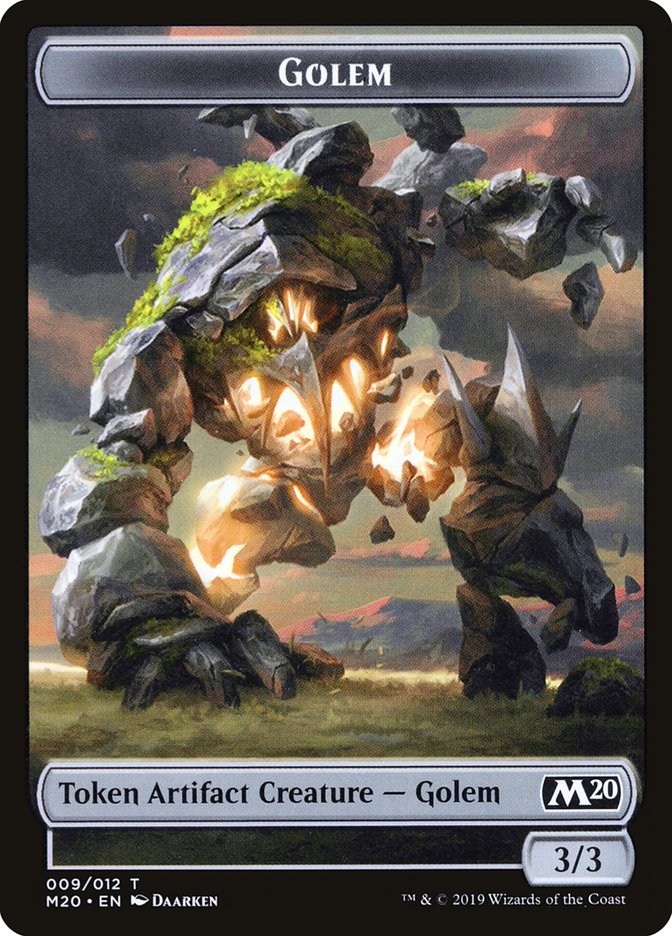 Golem Token [Core Set 2020 Tokens]