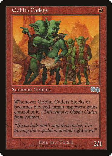 Goblin Cadets [Urza's Saga]