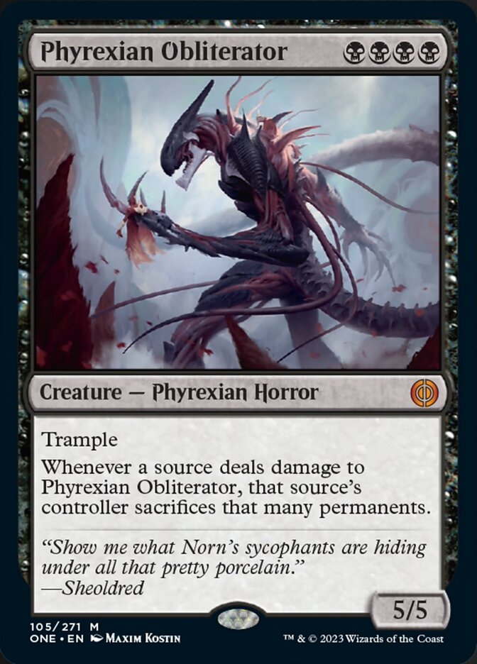 Phyrexian Obliterator [Phyrexia: All Will Be One]