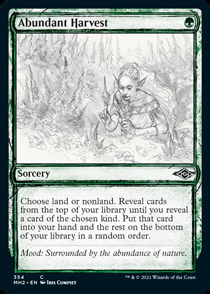 Abundant Harvest (Sketch) [Modern Horizons 2]