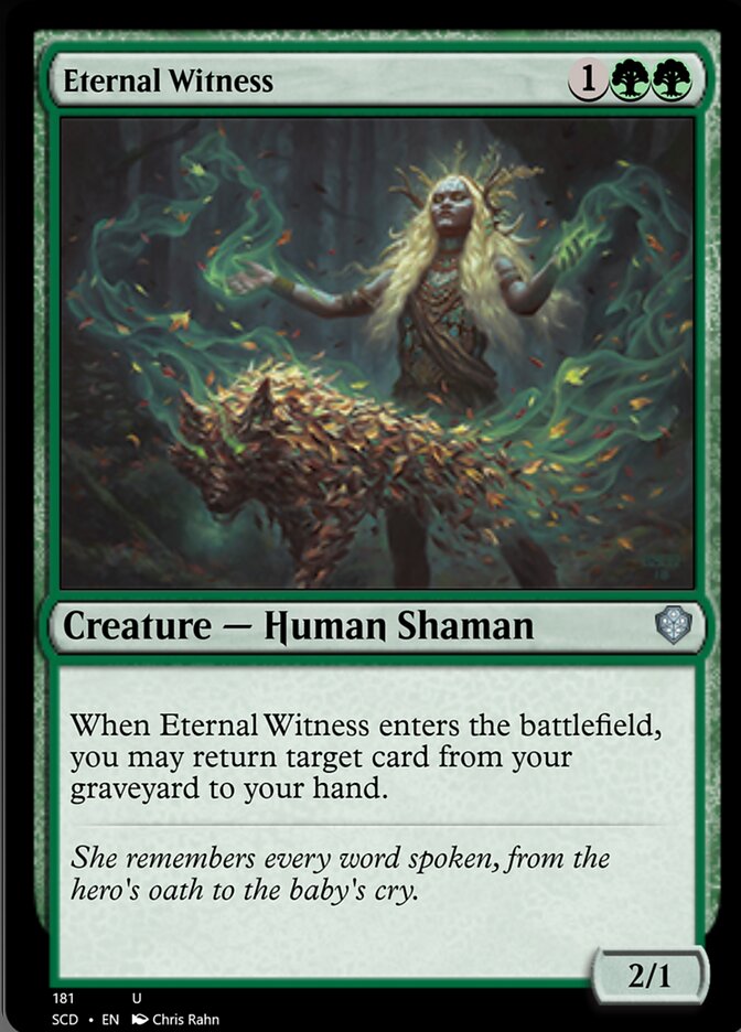 Eternal Witness [Starter Commander Decks]