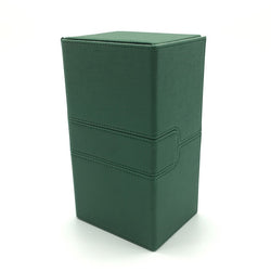 Extra Large Deck box for Trading cards Storage, Board game cards case card box/container Cards Deck Box Deck case: Black, Green